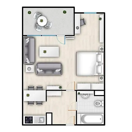 Berolina Balkonfeuer *